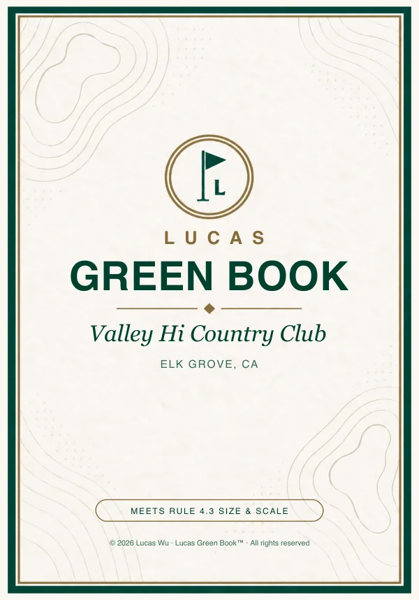 Valley Hi Country Club green book cover